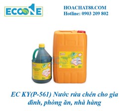 EC KY(P-561) Nước rửa chén cho gia đình, phòng ăn, nhà hàng